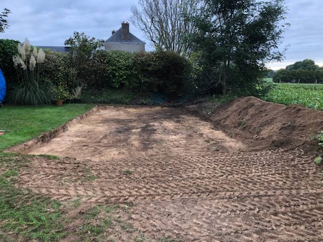 Société pour le terrassement d'un jardin à Sassetot-le-Mauconduit proche de Cany-Barville 76