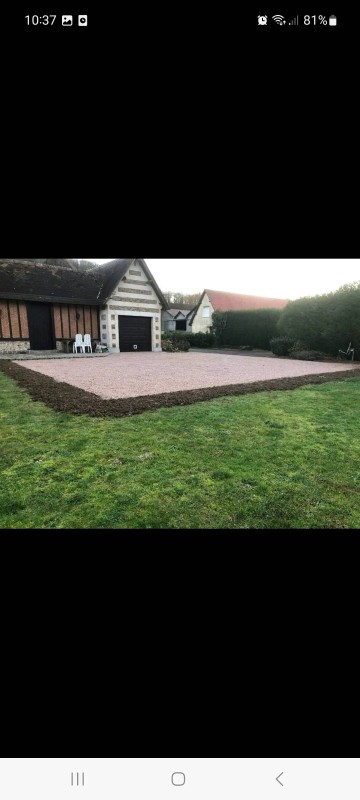 Création d'un parking